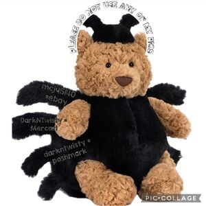 BNWT JELLYCAT BARTHOLOMEW BEAR SPIDER
